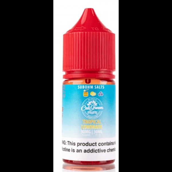 Tropical Lemonade 30ml Nic Salt Vape Juice - California Grown