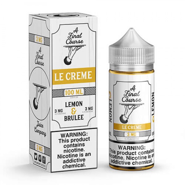 A Final Course Le Creme 100ml Vape Juice