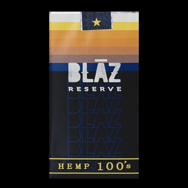 BLAZ Reserve Ultra-Premium Hemp Smokes 100s