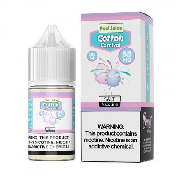 Pod Juice Cotton Carnival 30ml Nic Salt Vape Juice