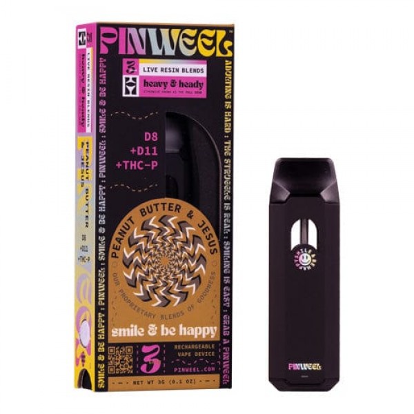 Pinweel 3g D8+D11+THC-P Disposable Vape