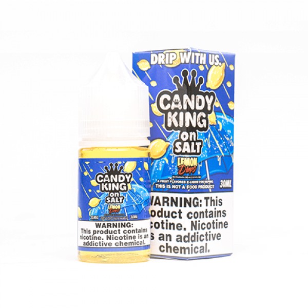 Candy King Lemon Drops Synthetic Nicotine 30ml Nic Salt Vape Juice