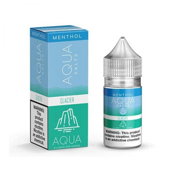 Aqua Salts Menthol Glacier 30ml Nic Salt Vape Juice