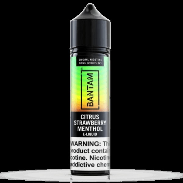 Citrus Strawberry Menthol 60ml Vape Juice - Bantam