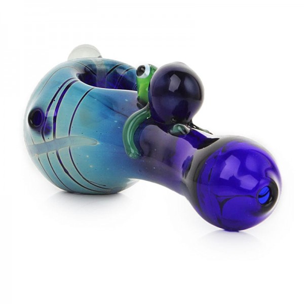 Sea Turtle Glass Hand Pipe