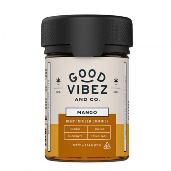 Good Vibez THC-O + Delta 8 500mg Gummies (20x Pack)