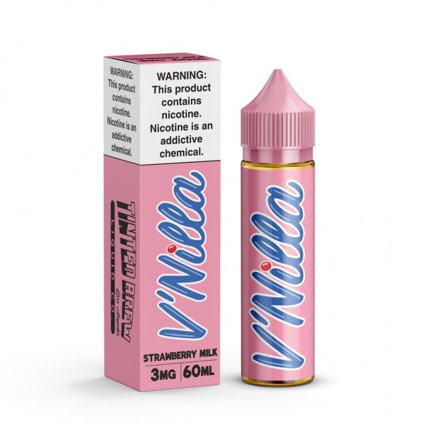 V'Nilla Strawberry Milk 60ml Vape Juice