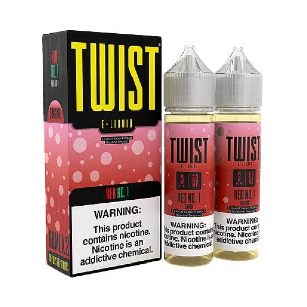 Twist Red No. 1 (previously Watermelon Madness) 120ml Vape Juice - 0mg