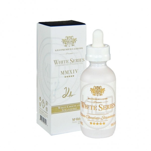 Kilo White Series White Chocolate Strawberry 60ml Vape Juice