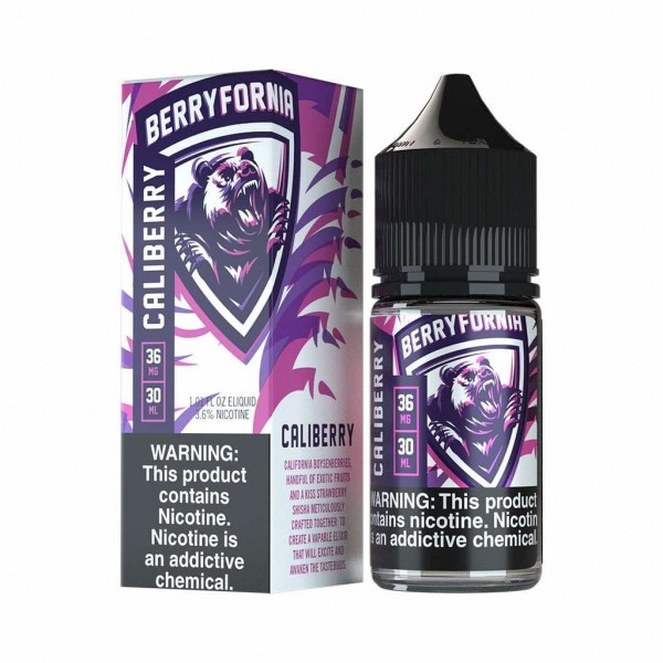 Mighty Vapors Caliberry 30ml Nic Salt Vape Juice