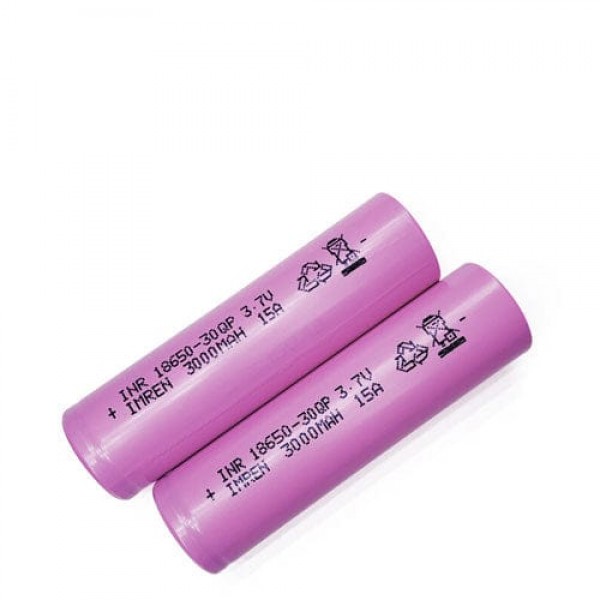 30QP 18650 Battery - Imren (3000mAh 15A)