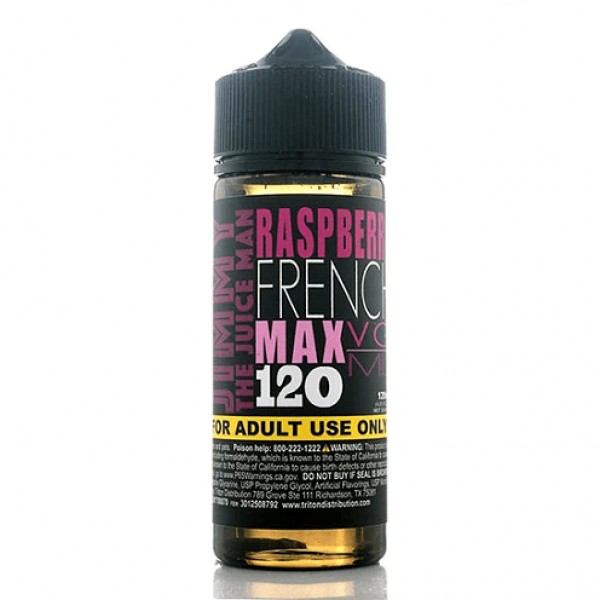 Raspberry French 120ml Vape Juice - Jimmy the Juice Man