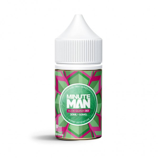 Minute Man Aloe Guava Ice 30ml Nic Salt Vape Juice