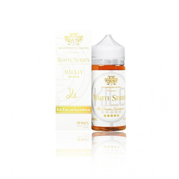 Kilo White Series Ice Cream Sandwich 100ml Vape Juice