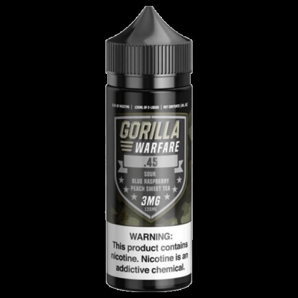 .45 120ml Vape Juice - Gorilla Warfare