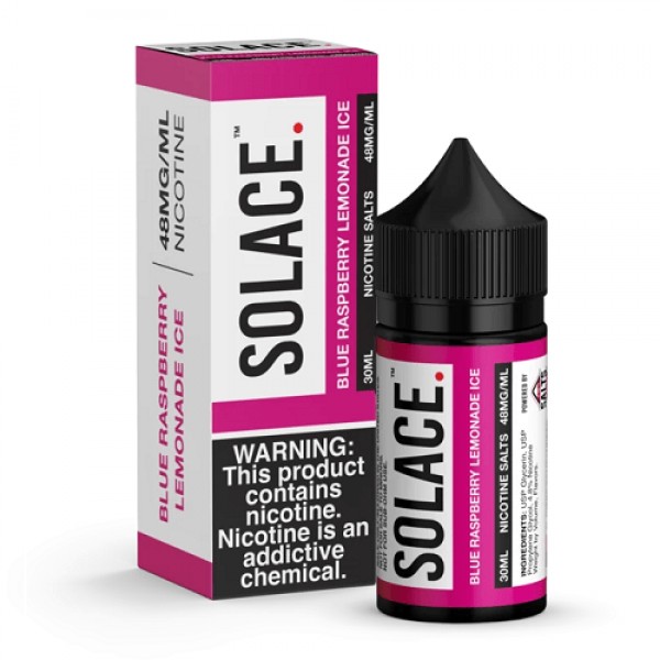 Blue Raspberry Lemonade 30ml Nic Salt Vape Juice - Solace