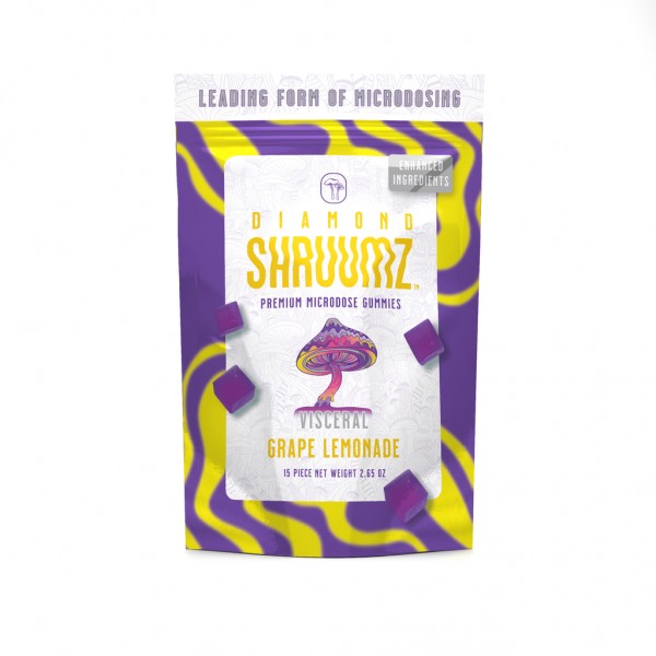 Diamond Shruumz Microdose Mushroom Gummies (15x Pack)