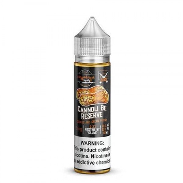 Cassadaga Liquids Cannoli Be Reserve 60ml Vape Juice