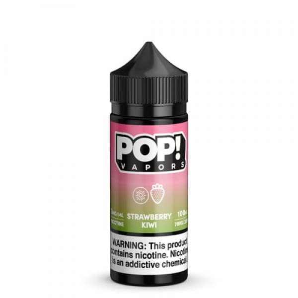 POP! Vapors Strawberry Kiwi 100ml Vape Juice