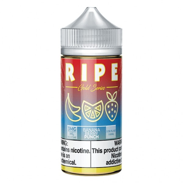 Banana Berry Punch 100ml Vape Juice - Ripe Gold Series