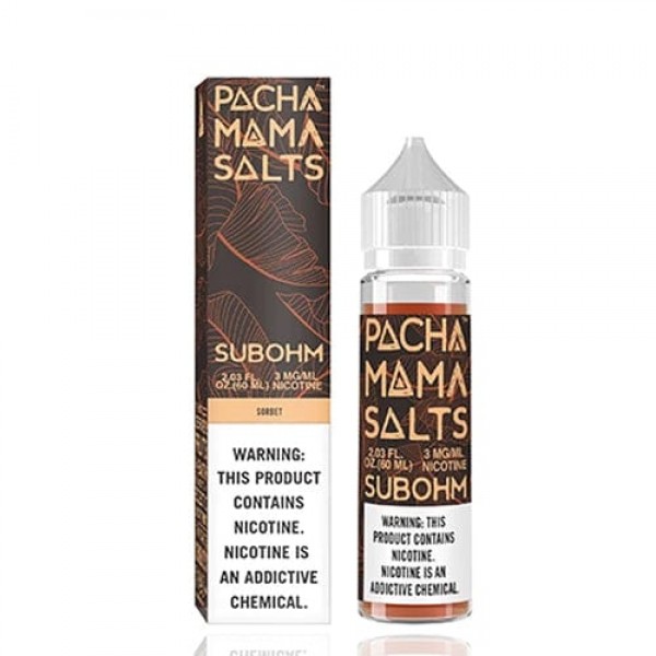 Pachamama Subohm Salts Sorbet 60ml Vape Juice