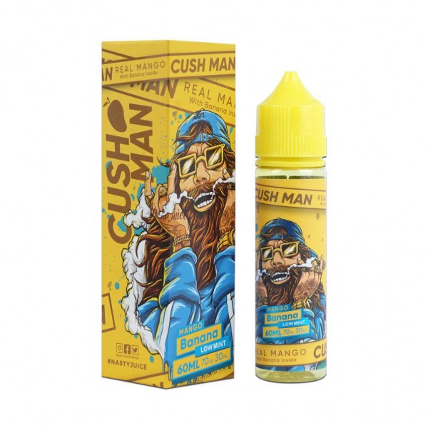 Nasty Vape Juice Cush Man Series Mango Banana 60ml