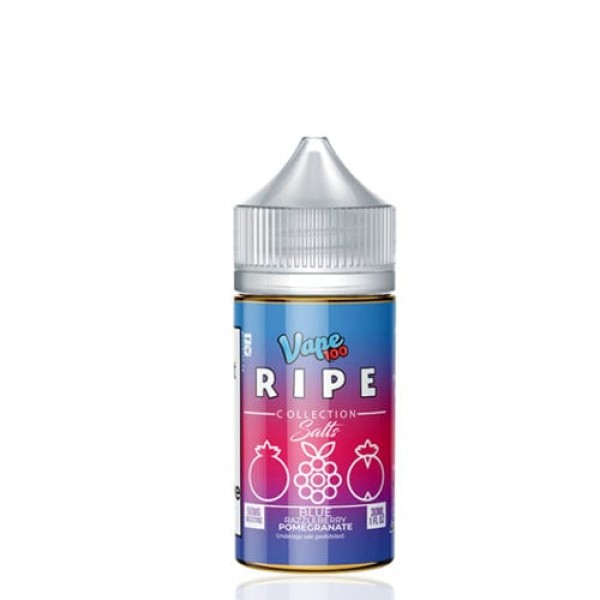 Ripe Salts Blue Razzleberry Pomegranate 30ml Nic Salt Vape Juice