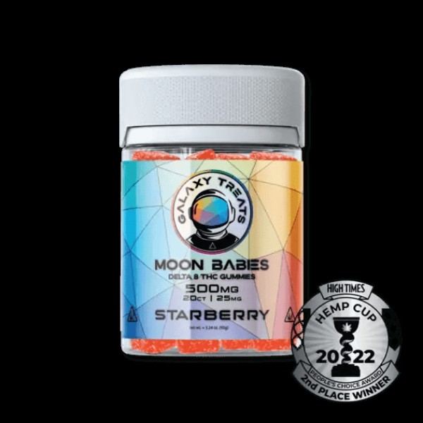 Galaxy Treats Moon Babies 25mg Delta 8 Gummies