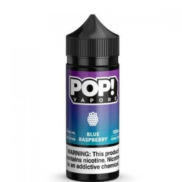 POP! Vapors Blue Raspberry 100ml Vape Juice