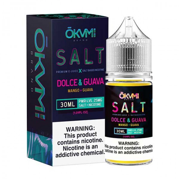 Okami Salts Dolce and Guava 30ml Nic Salt Vape Juice