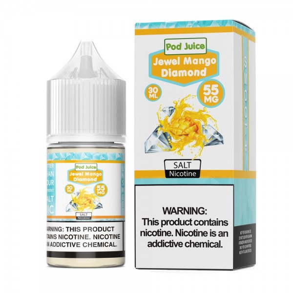 Pod Juice Jewel Mango Diamond 30ml Nic Salt Vape Juice