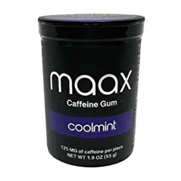 Maax Caffeine Gum 125mg (25x Pack)