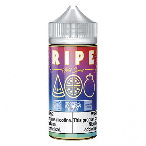 Tropical Rainbow Blast 100ml Vape Juice - Ripe Gold Series