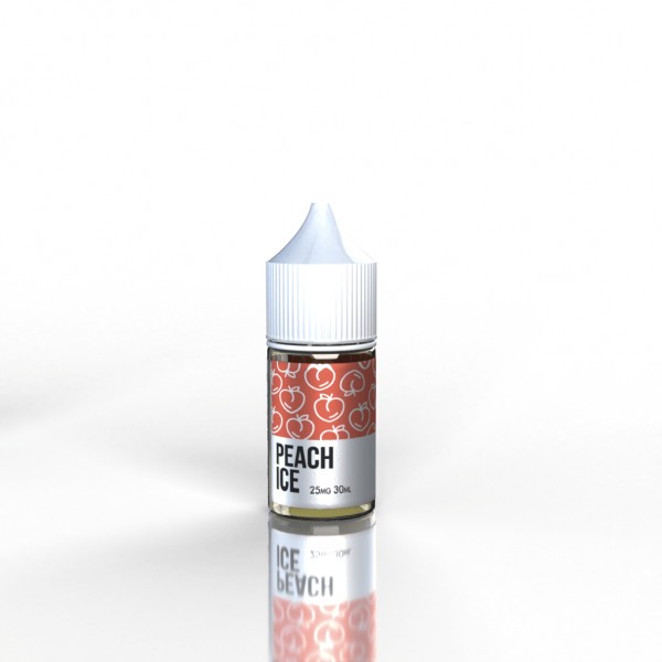 Salts Series Peach Ice 30ml Nic Salt Vape Juice - Saucy