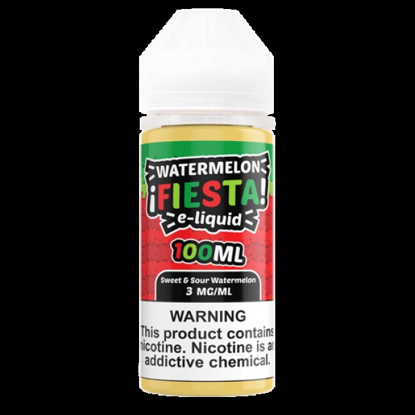 Watermelon Fiesta Sweet and Sour 100ml Vape Juice