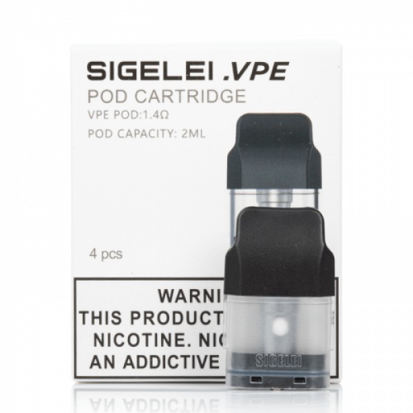 Sigelei VPE Replacement Pods (Pack of 4)