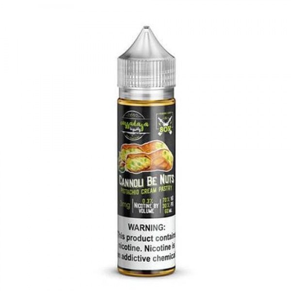 Cassadaga Liquids Cannoli Be Nuts 60ml Vape Juice