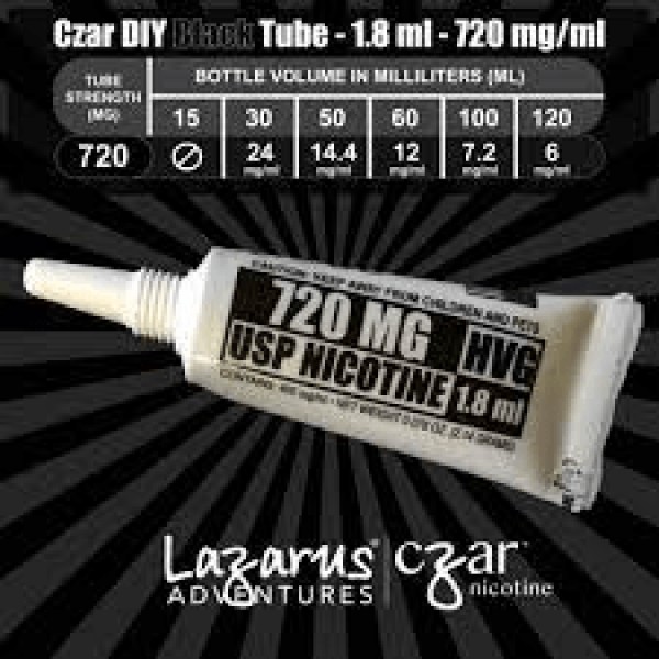 Czar Nicotine Shot Tubes