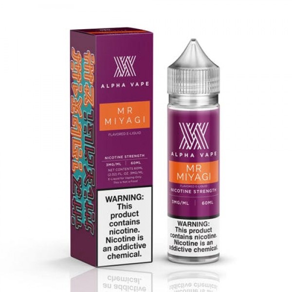 Alpha Vape Mr. Miyagi 60ml Vape Juice