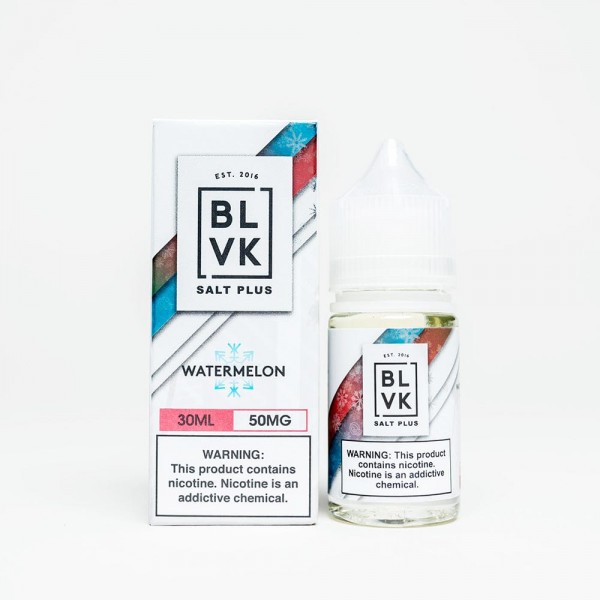 BLVK Salt Plus Watermelon Ice 30ml Nic Salt Vape Juice