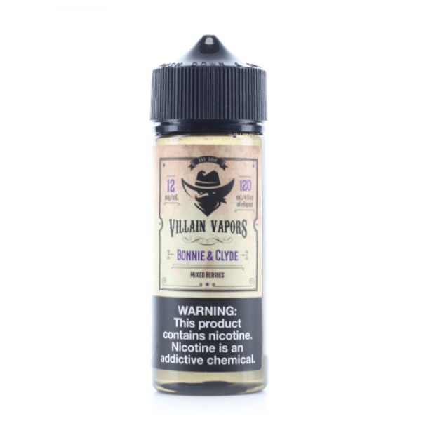 Villain Vapors Bonnie & Clyde 120ml Vape Juice