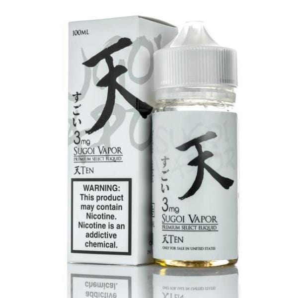 Sugoi Vapor Ten 100ml Vape Juice