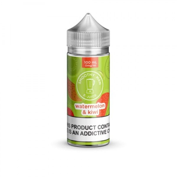 Smoothy Man Watermelon & Kiwi 100ml Vape Juice