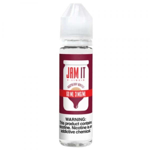 Raspberry Waffle 60ml Vape Juice - Jam It