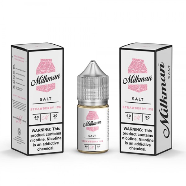 The Milkman Salt Strawberry ICE 30ml Nic Salt Vape Juice