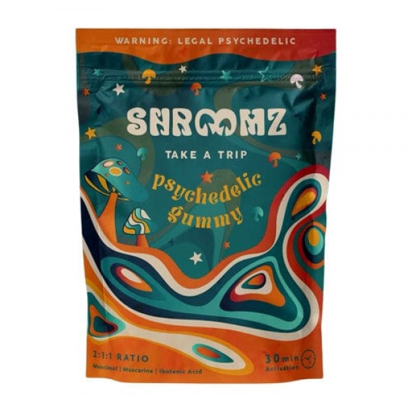 Shroomz Amanita Muscaria 1200mg Mushroom Gummies (4x Pack)