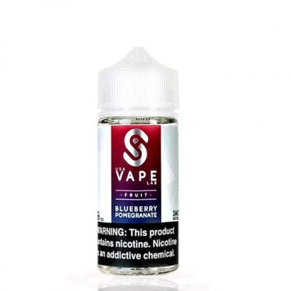 USA Vape Lab Blueberry Pomegranate 100ml Vape Juice