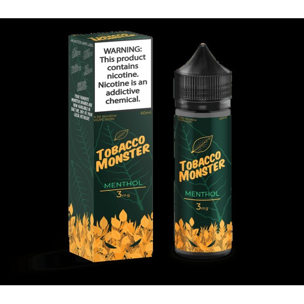 Tobacco Monster Menthol 60ml Vape Juice