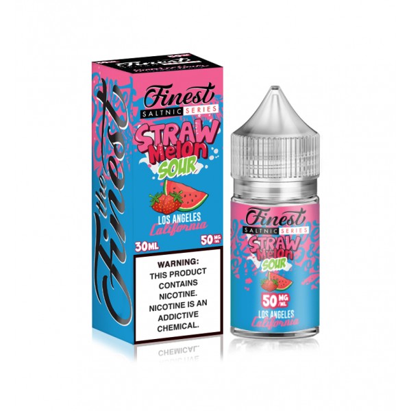 The Finest Straw Melon Sour 30ml Nic Salt Vape Juice