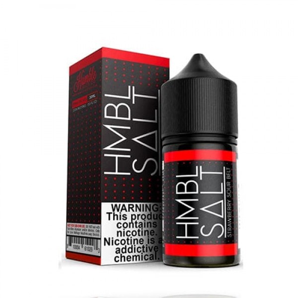 HMBL SALT Strawberry Sour Belt 30ml Nic Salt Vape Juice